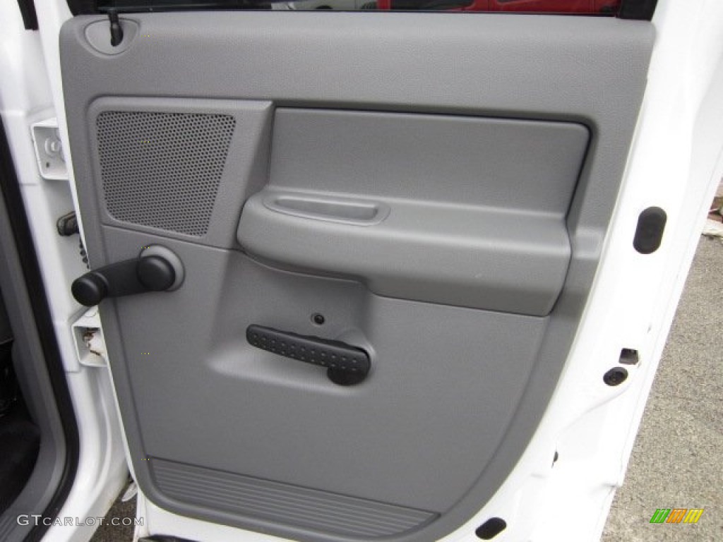 2009 Ram 3500 ST Quad Cab 4x4 - Bright White / Medium Slate Gray photo #19