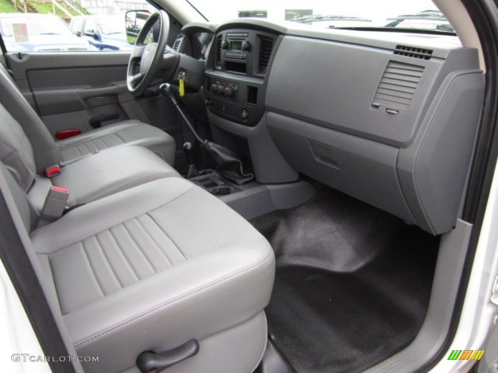 2009 Ram 3500 ST Quad Cab 4x4 - Bright White / Medium Slate Gray photo #20