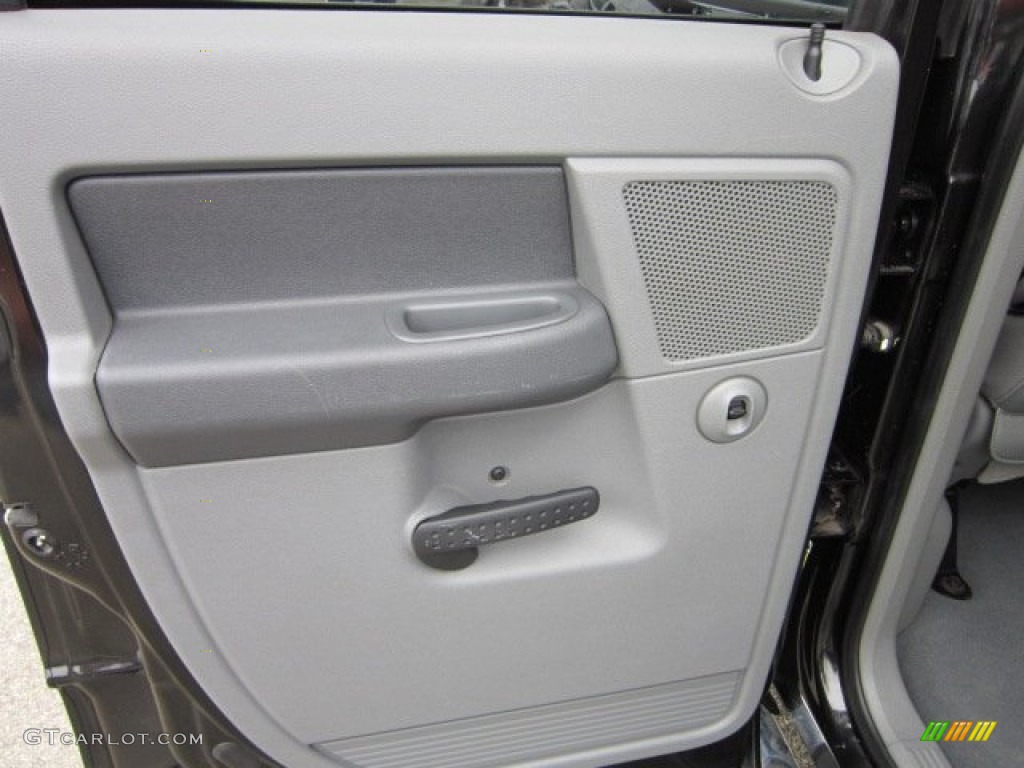 2008 Ram 1500 SLT Quad Cab 4x4 - Brilliant Black Crystal Pearl / Medium Slate Gray photo #15