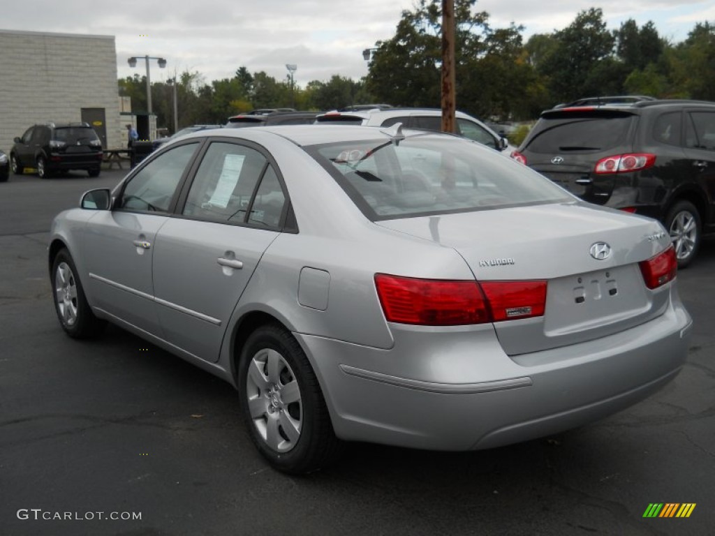 2010 Sonata GLS - Radiant Silver / Gray photo #12