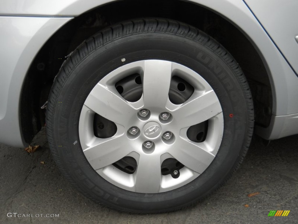 2010 Sonata GLS - Radiant Silver / Gray photo #16