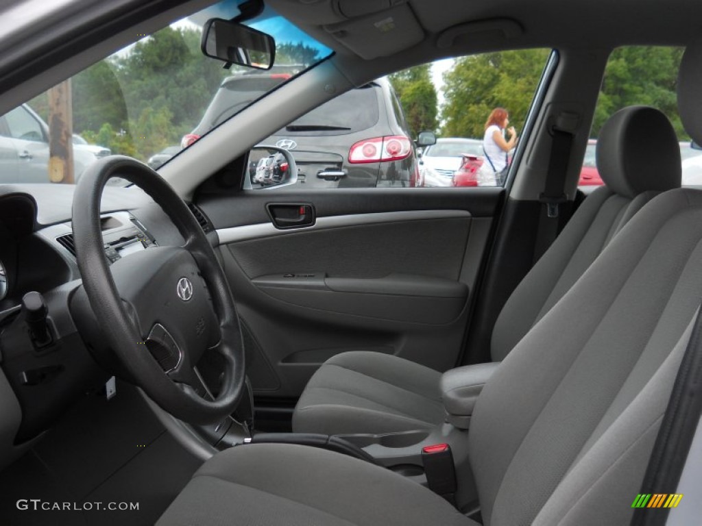 2010 Sonata GLS - Radiant Silver / Gray photo #21