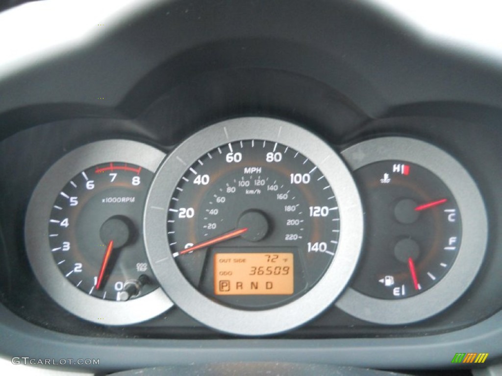 2007 RAV4 Limited 4WD - Nautical Blue Metallic / Ash Gray photo #13