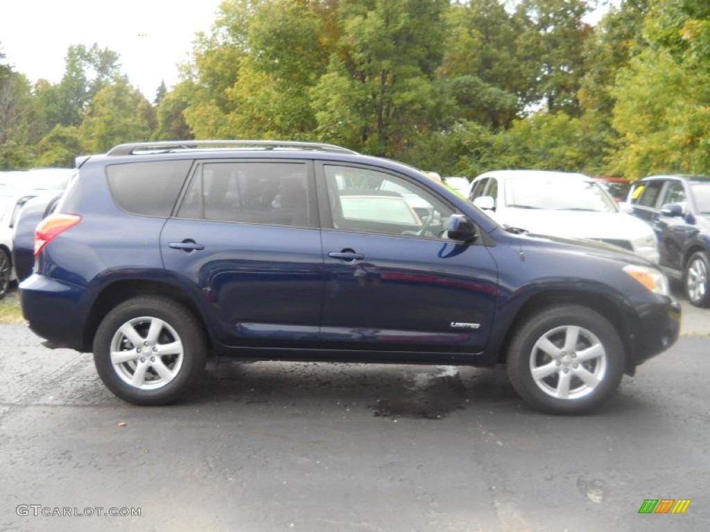 2007 RAV4 Limited 4WD - Nautical Blue Metallic / Ash Gray photo #16
