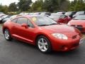 2007 Sunset Pearlescent Mitsubishi Eclipse GS Coupe  photo #16