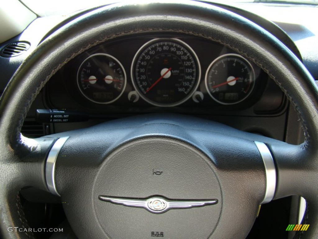 2004 Crossfire Limited Coupe - Graphite Metallic / Dark Slate Gray photo #18