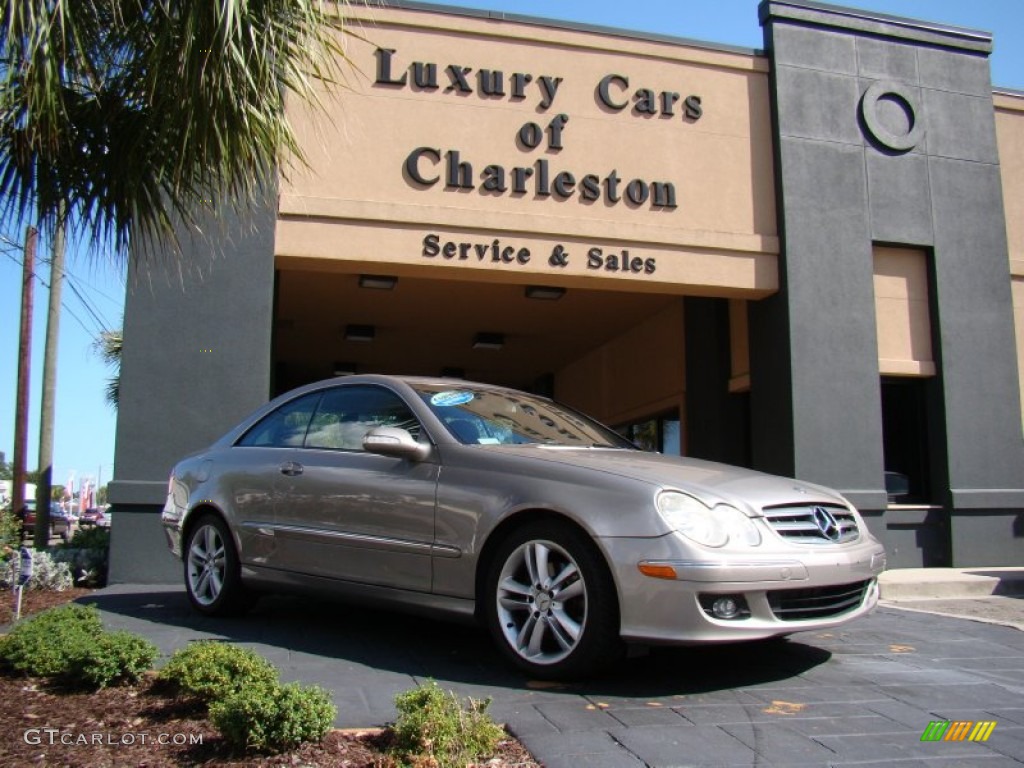 2006 CLK 350 Coupe - Pewter Metallic / Charcoal photo #1