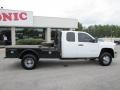 Summit White - Silverado 3500HD Extended Cab 4x4 Chassis Photo No. 8