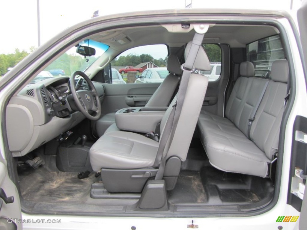 Medium Gray Interior 2007 Chevrolet Silverado 3500HD Extended Cab 4x4 Chassis Photo #54682086