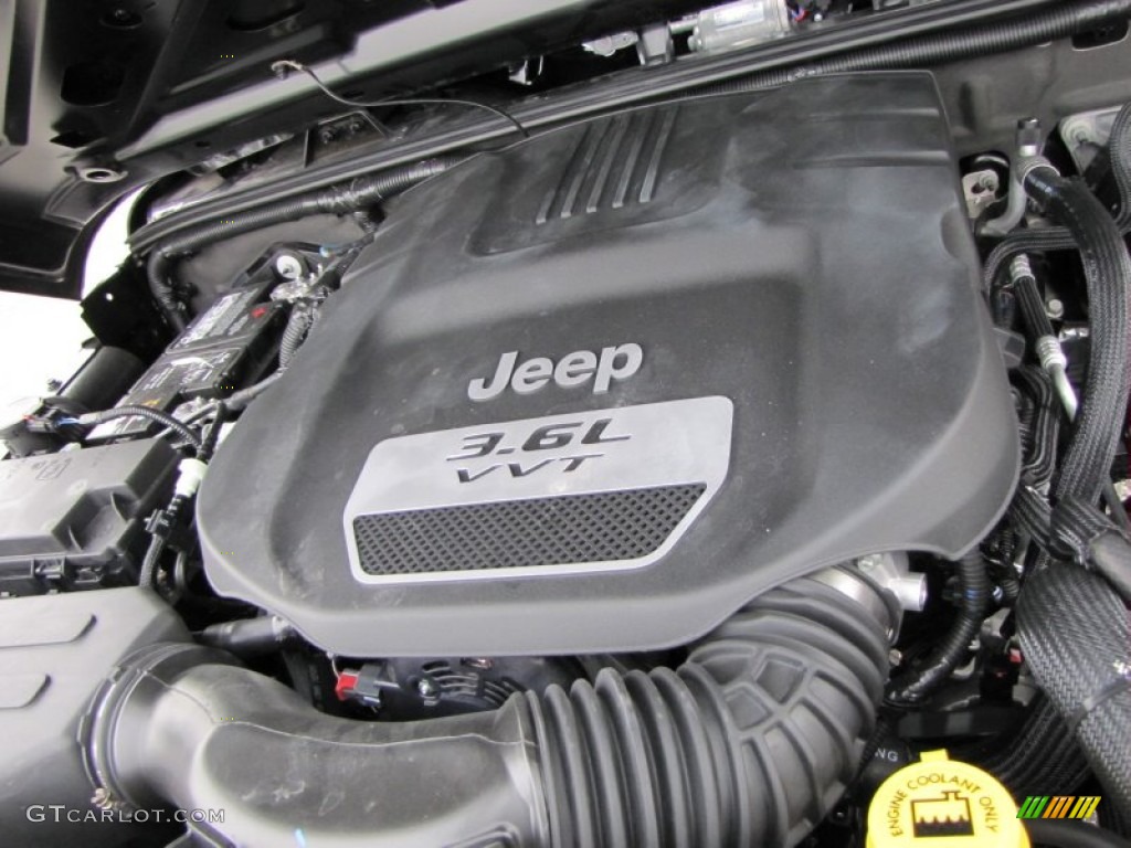 2012 Jeep Wrangler Sport S 4x4 3.6 Liter DOHC 24-Valve VVT Pentastar V6 Engine Photo #54682368