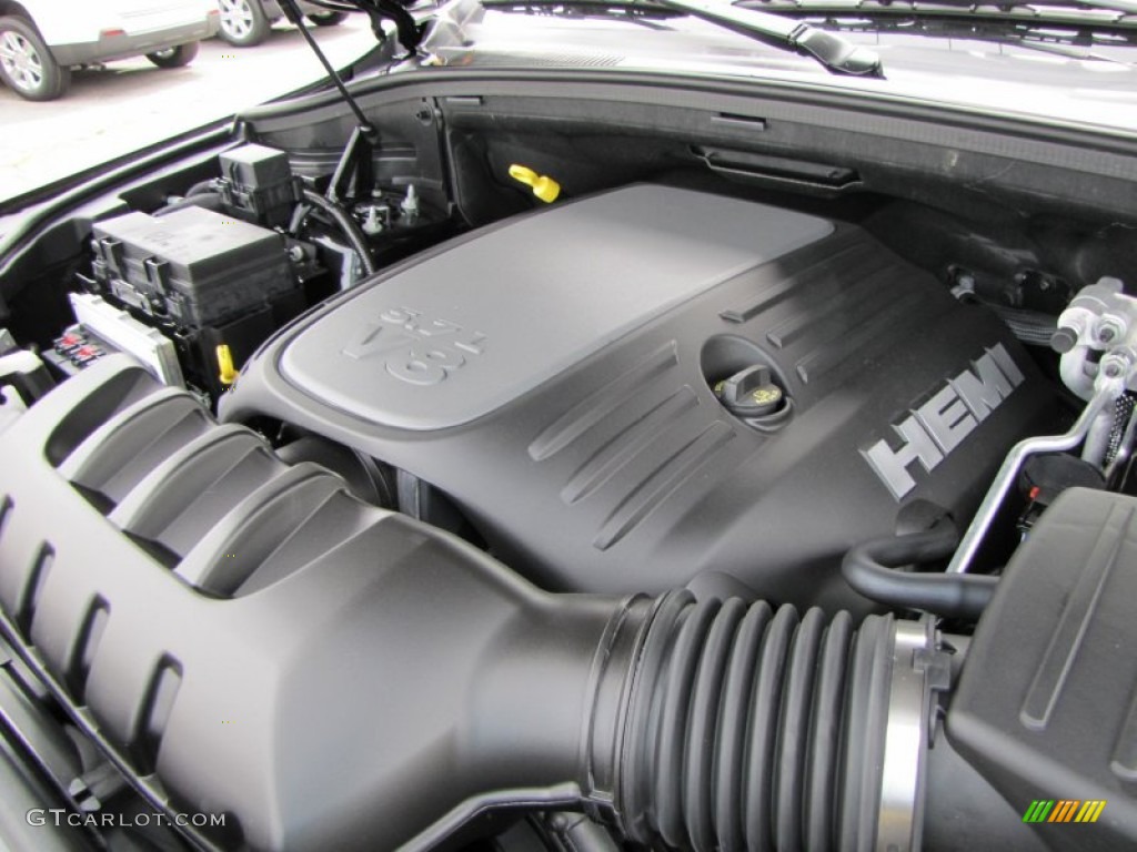 2012 Jeep Grand Cherokee Overland 5.7 Liter HEMI MDS OHV 16-Valve VVT V8 Engine Photo #54682758