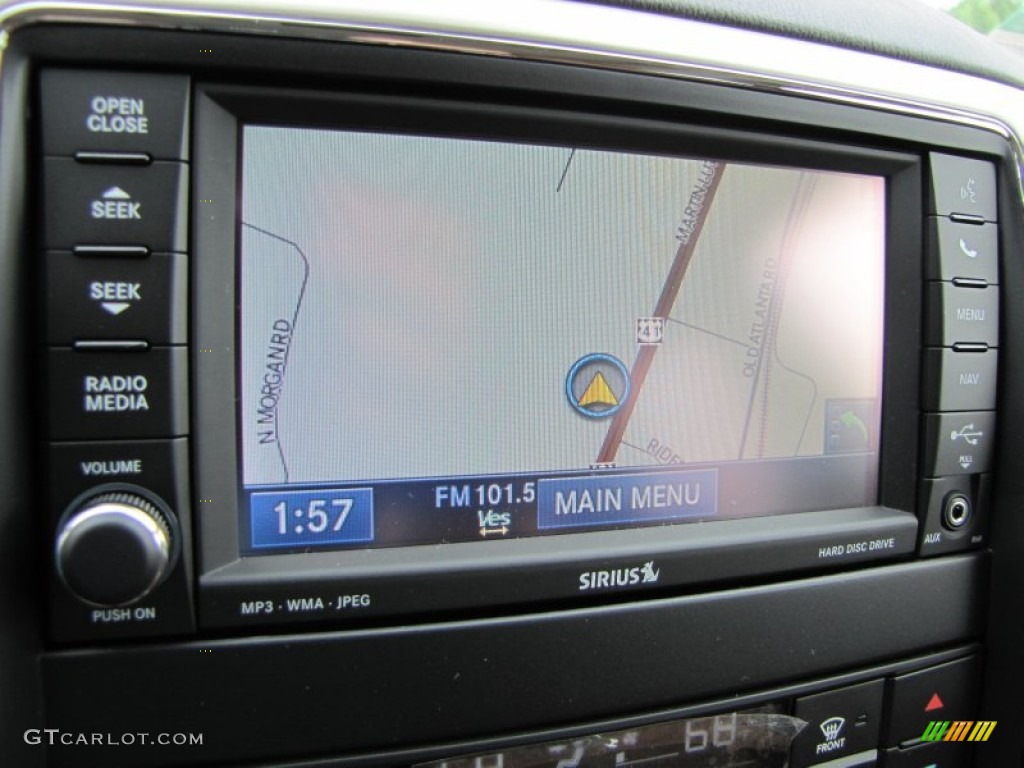2012 Jeep Grand Cherokee Overland Navigation Photo #54682824