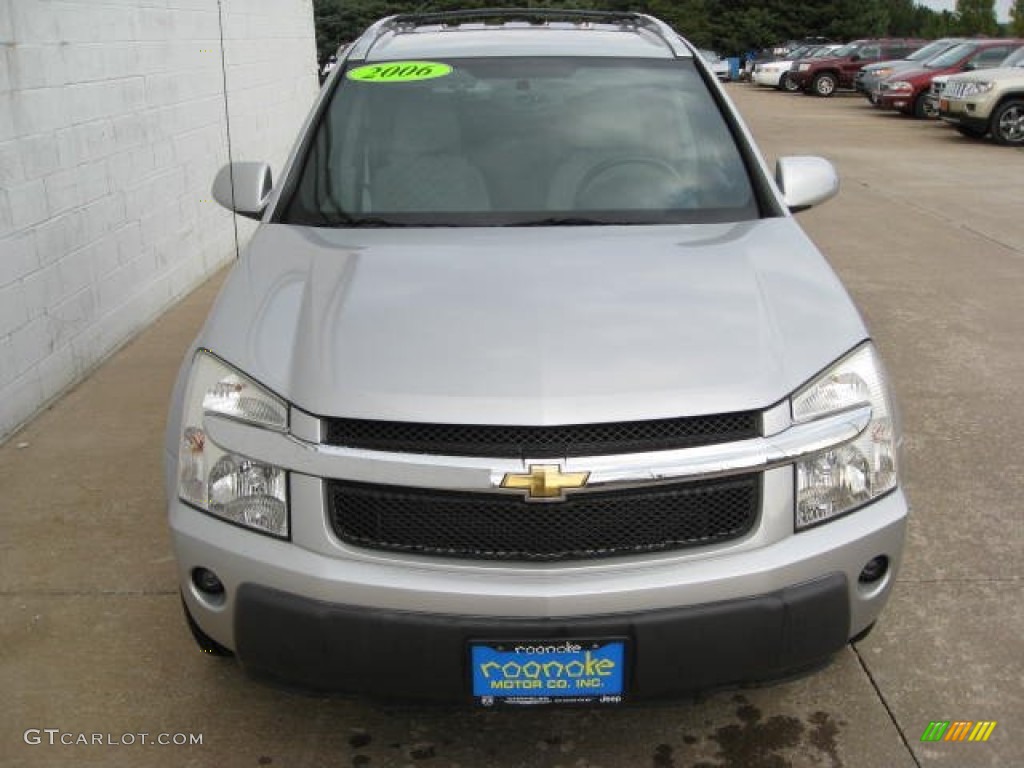 2006 Equinox LT AWD - Galaxy Silver Metallic / Light Gray photo #4