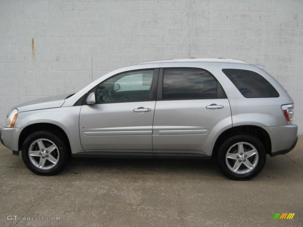2006 Equinox LT AWD - Galaxy Silver Metallic / Light Gray photo #6