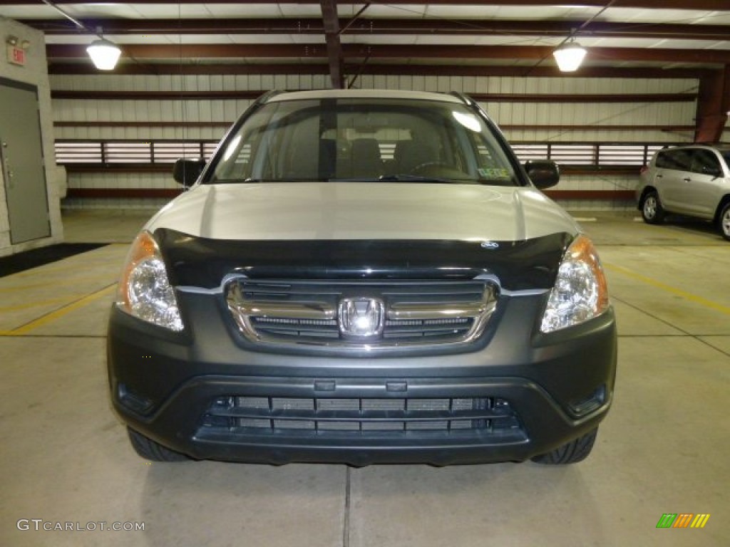 2002 CR-V LX 4WD - Satin Silver Metallic / Black photo #10