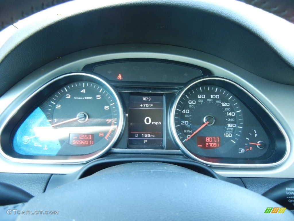 2010 Audi Q7 3.6 Premium quattro Gauges Photo #54686051