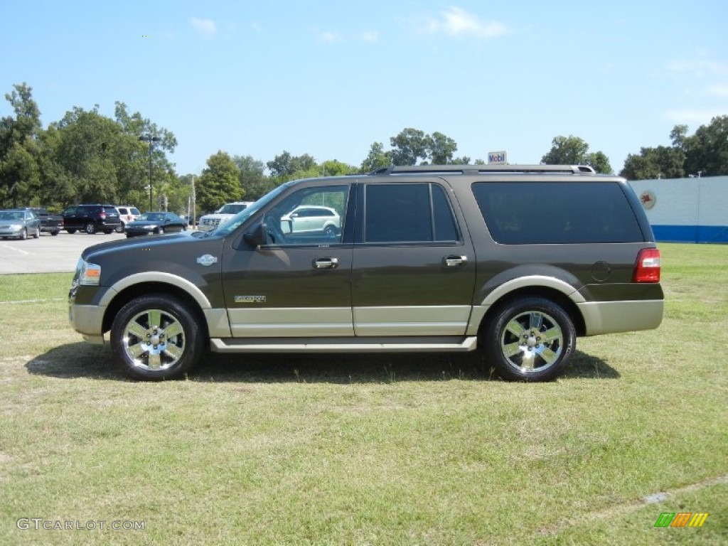 Stone Green Metallic 2008 Ford Expedition EL Eddie Bauer Exterior Photo #54686213