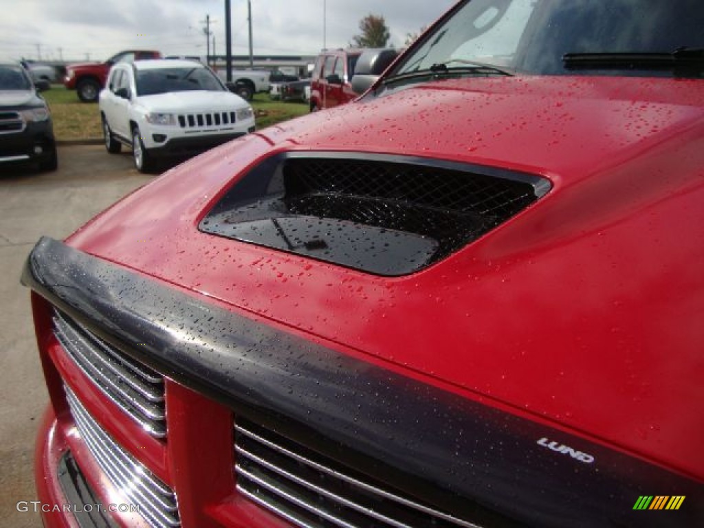 2004 Ram 1500 SLT Sport Quad Cab 4x4 - Flame Red / Dark Slate Gray photo #37