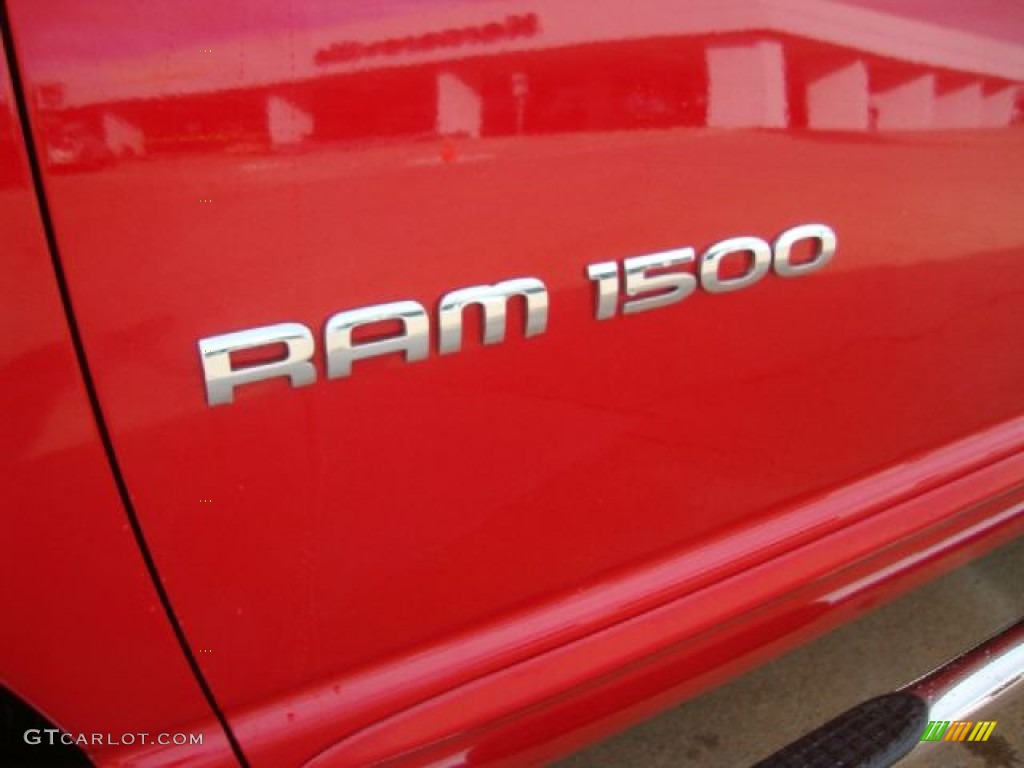 2004 Ram 1500 SLT Sport Quad Cab 4x4 - Flame Red / Dark Slate Gray photo #39