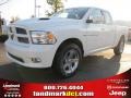 2012 Bright White Dodge Ram 1500 Sport Quad Cab  photo #1