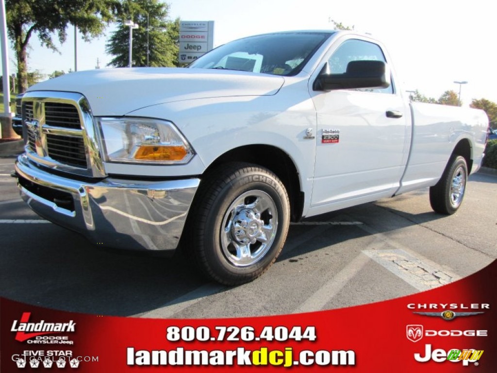 2012 Ram 2500 HD ST Regular Cab - Bright White / Dark Slate/Medium Graystone photo #1