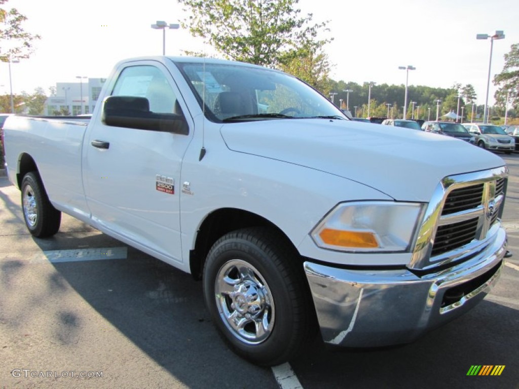 Bright White 2012 Dodge Ram 2500 HD ST Regular Cab Exterior Photo #54687370