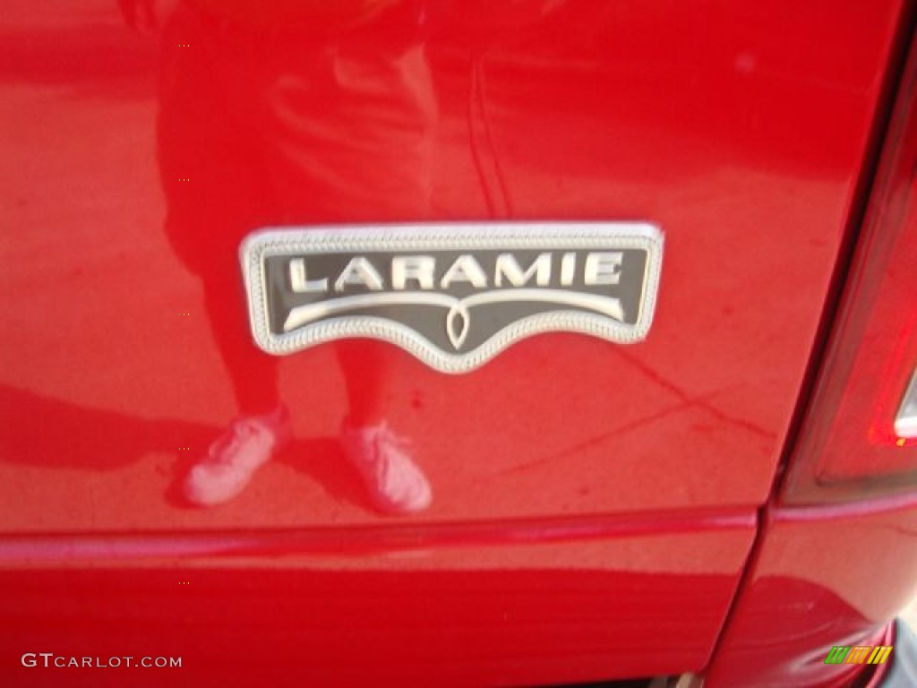 2005 Ram 1500 Laramie Quad Cab - Flame Red / Dark Slate Gray photo #36