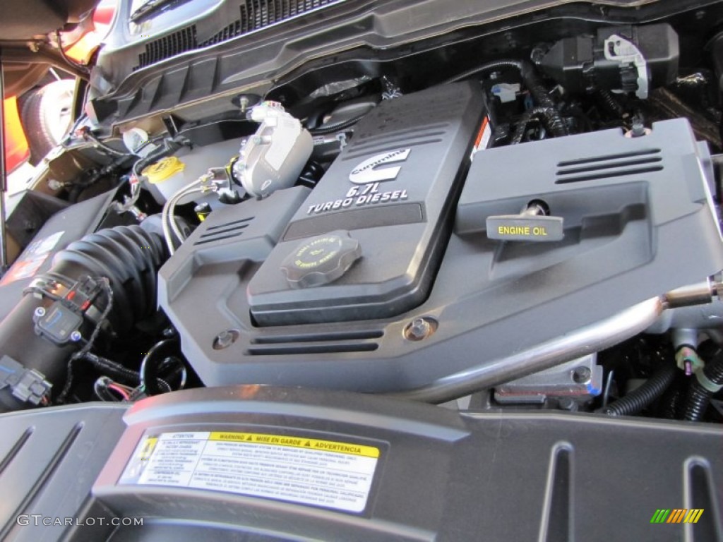 2012 Dodge Ram 3500 HD Big Horn Crew Cab Dually 6.7 Liter OHV 24-Valve Cummins VGT Turbo-Diesel Inline 6 Cylinder Engine Photo #54687547