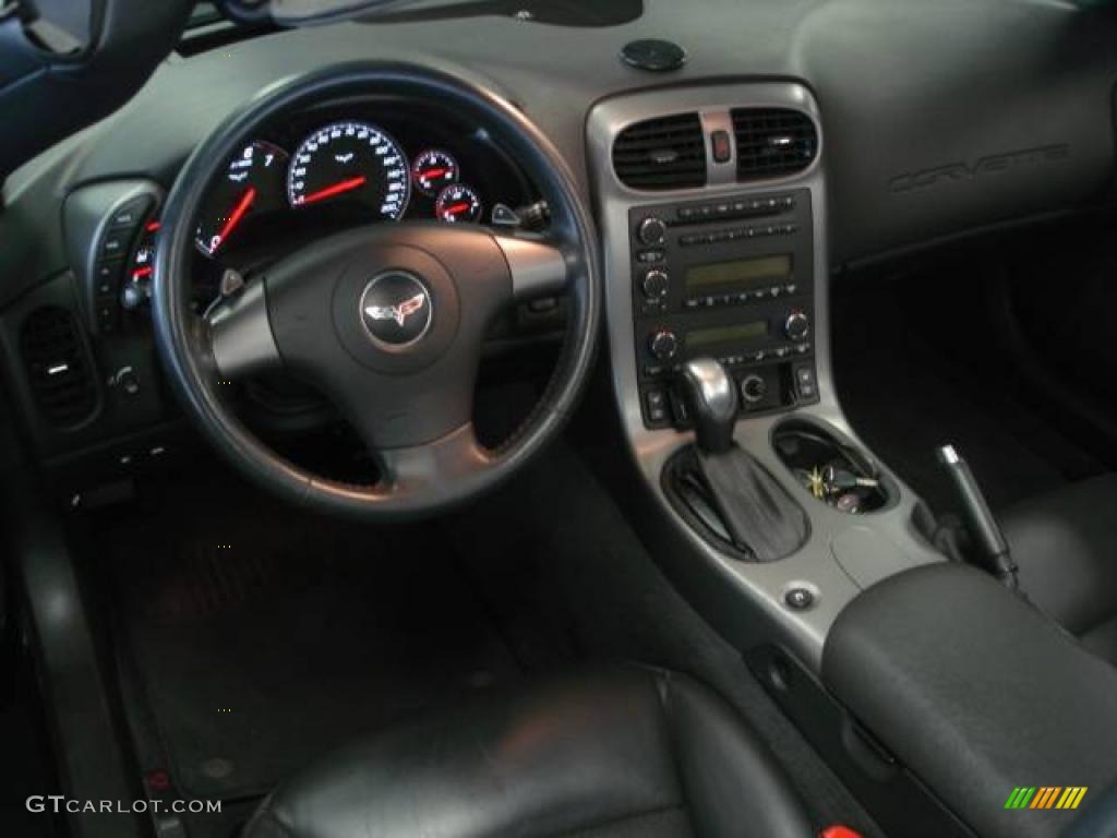 2006 Corvette Convertible - Black / Ebony Black photo #3