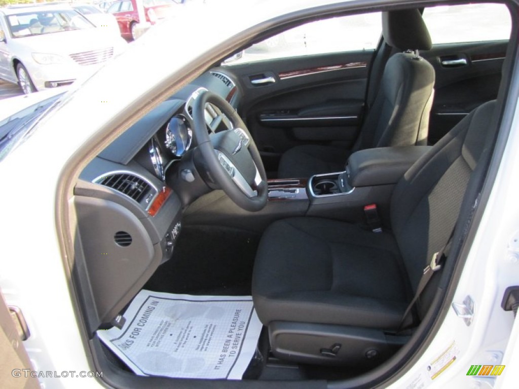 Black Interior 2012 Chrysler 300 Standard 300 Model Photo #54687955