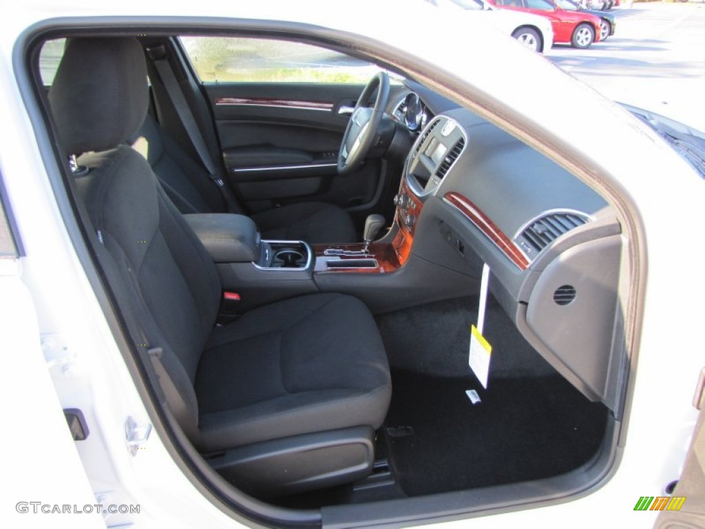 Black Interior 2012 Chrysler 300 Standard 300 Model Photo #54687975