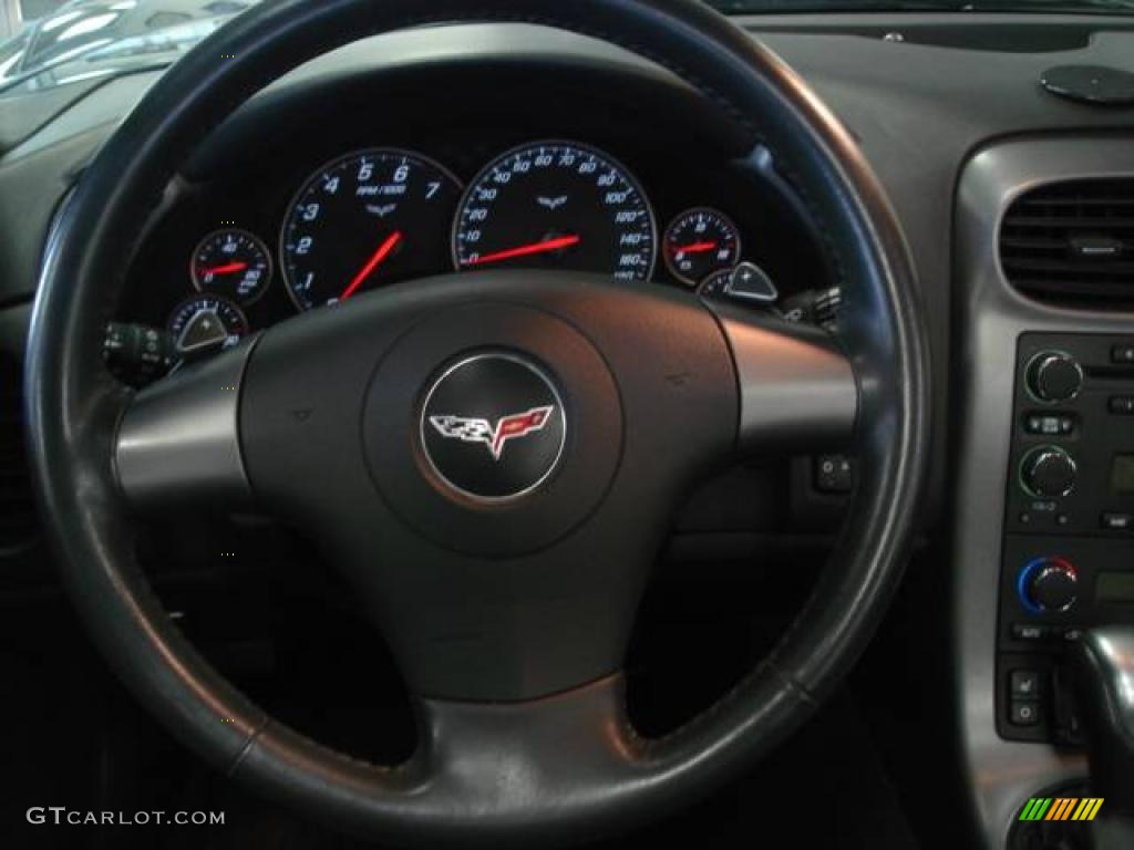 2006 Corvette Convertible - Black / Ebony Black photo #6