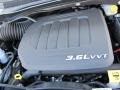 3.6 Liter DOHC 24-Valve VVT Pentastar V6 2012 Chrysler Town & Country Touring Engine