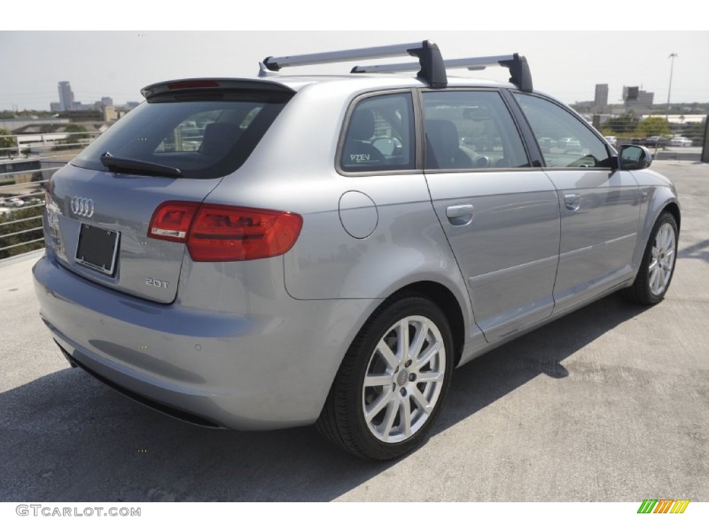 Monza Silver Metallic 2012 Audi A3 2.0T Exterior Photo #54688591