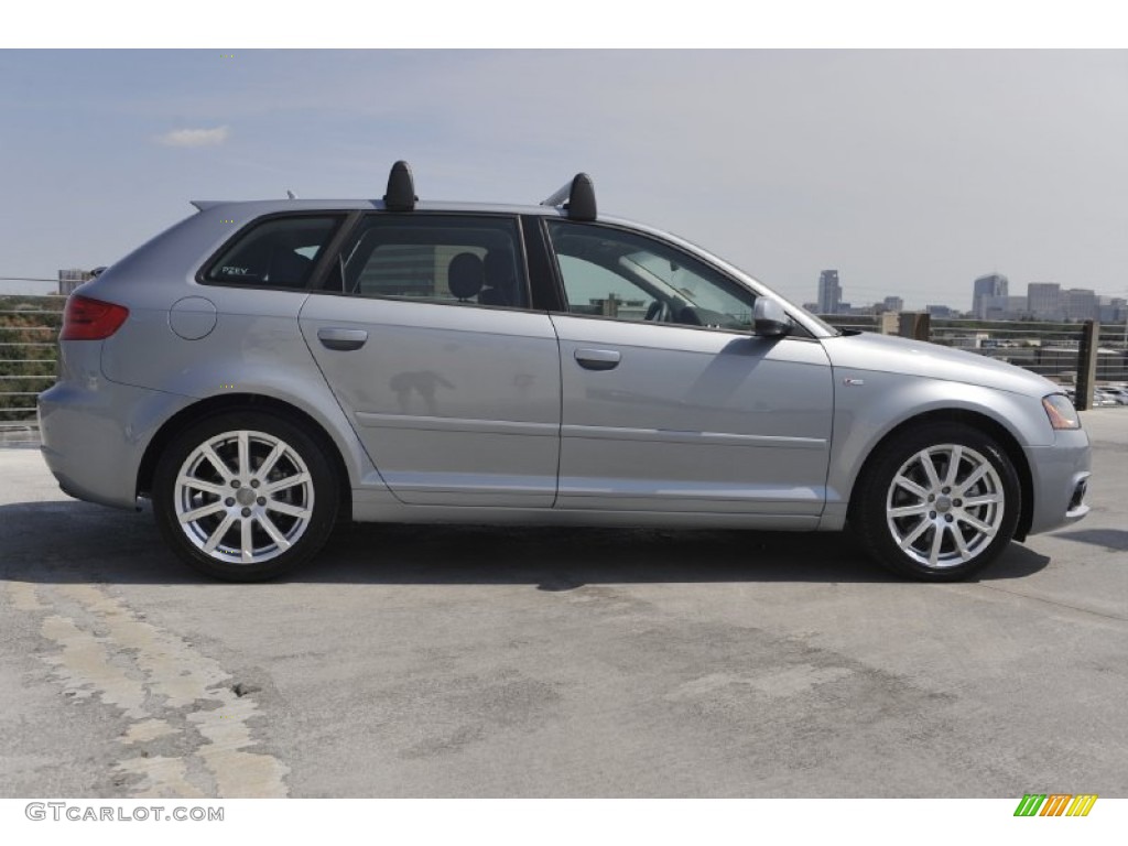 Monza Silver Metallic 2012 Audi A3 2.0T Exterior Photo #54688609