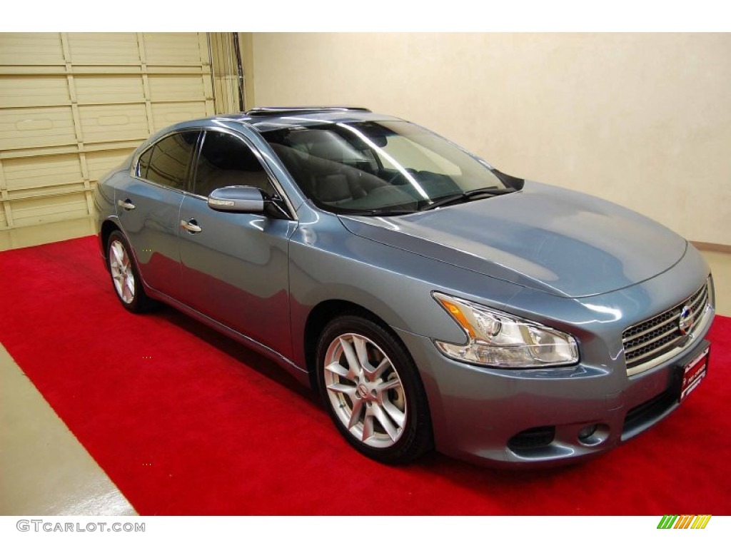 Ocean Gray Nissan Maxima