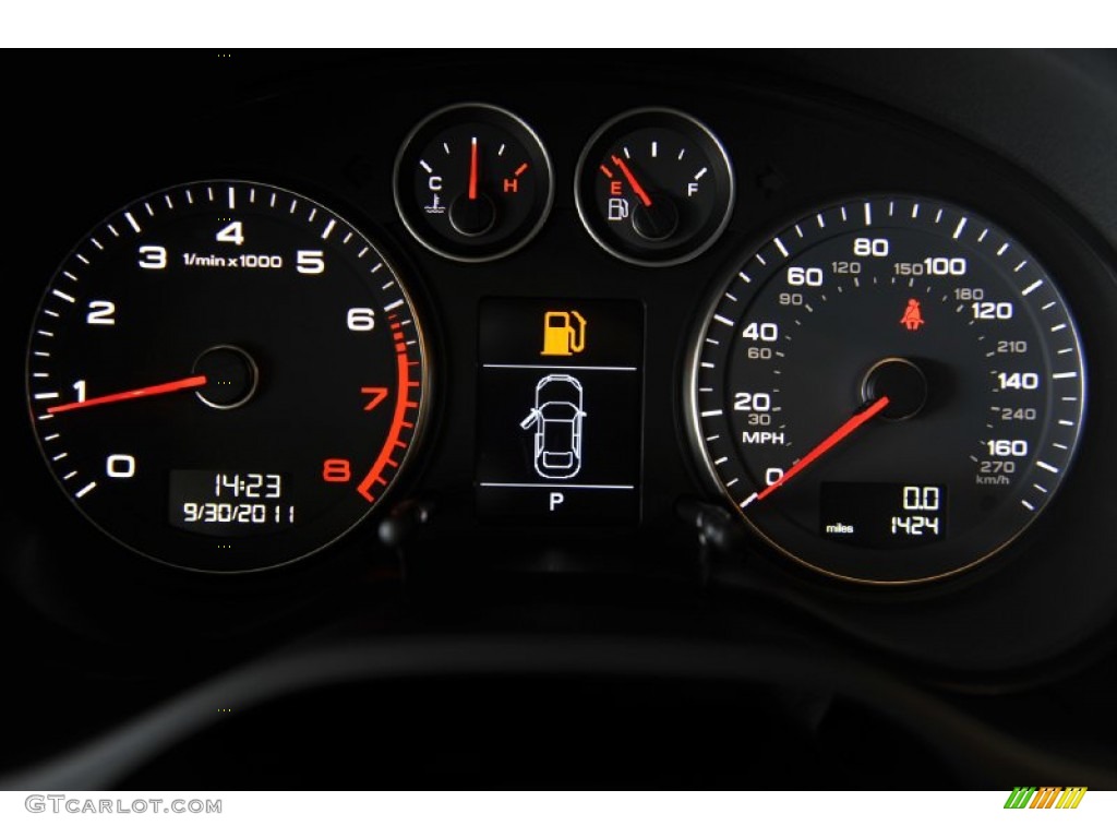 2012 Audi A3 2.0T Gauges Photo #54688951