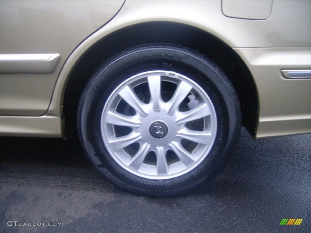 2004 Sonata V6 - Desert Sand / Beige photo #10