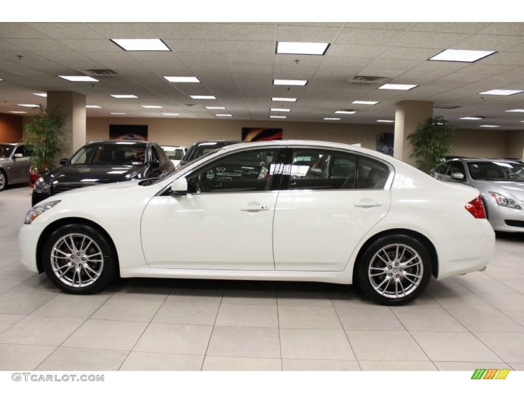 Ivory Pearl White 2008 Infiniti G 35 x S Sedan Exterior Photo #54690292