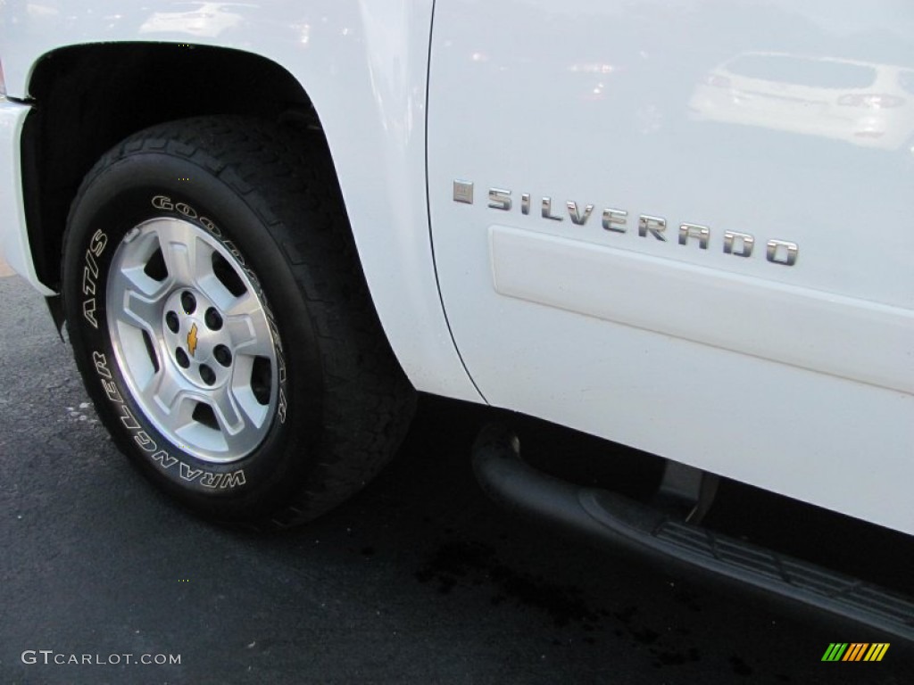 2008 Silverado 1500 LTZ Extended Cab 4x4 - Summit White / Light Cashmere/Ebony Accents photo #13