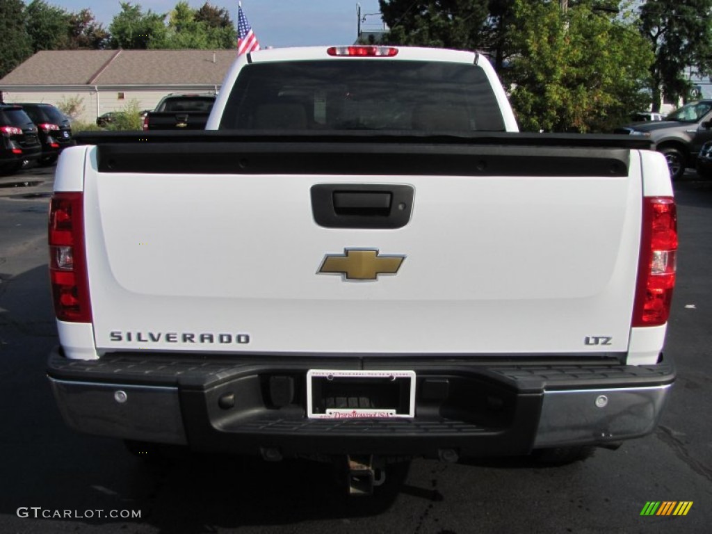 2008 Silverado 1500 LTZ Extended Cab 4x4 - Summit White / Light Cashmere/Ebony Accents photo #16