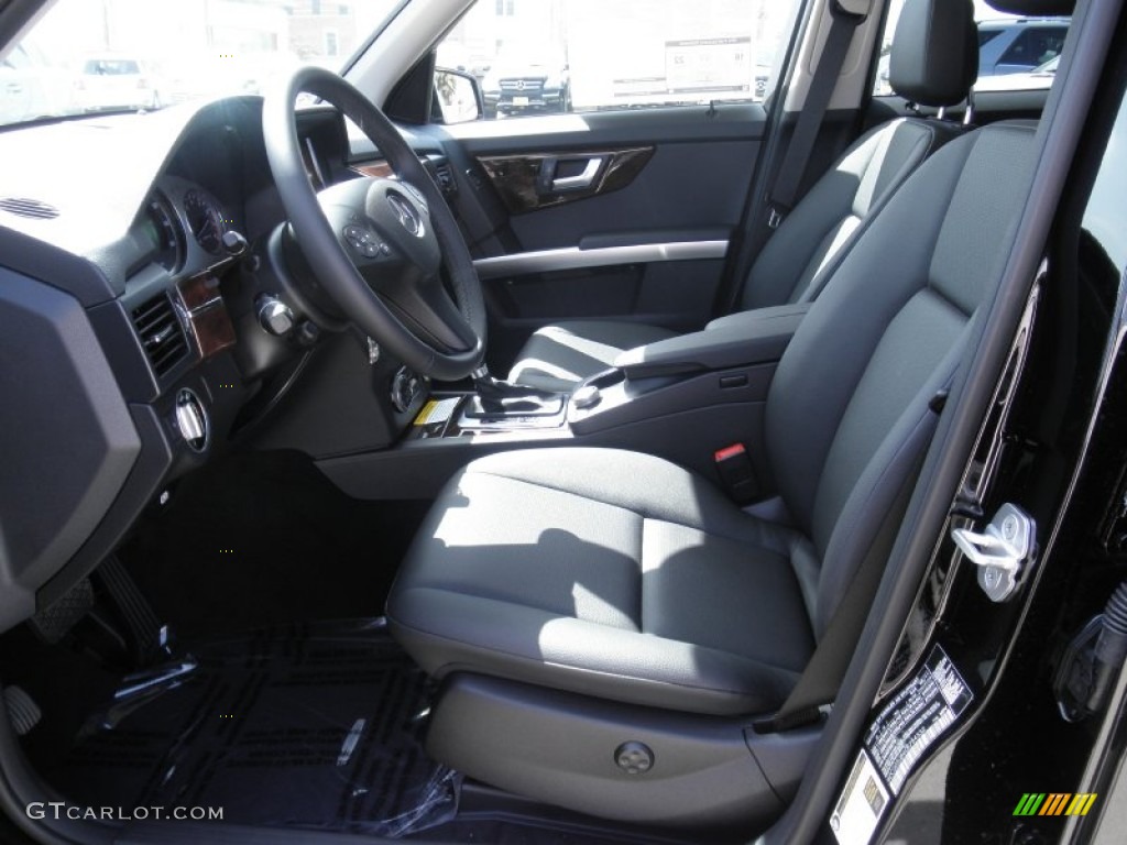 Black Interior 2012 Mercedes-Benz GLK 350 Photo #54690397