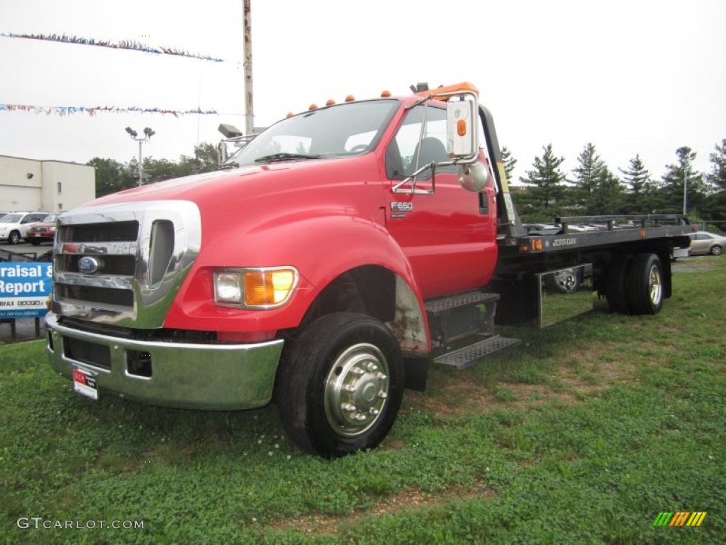 Red Ford F650 Super Duty