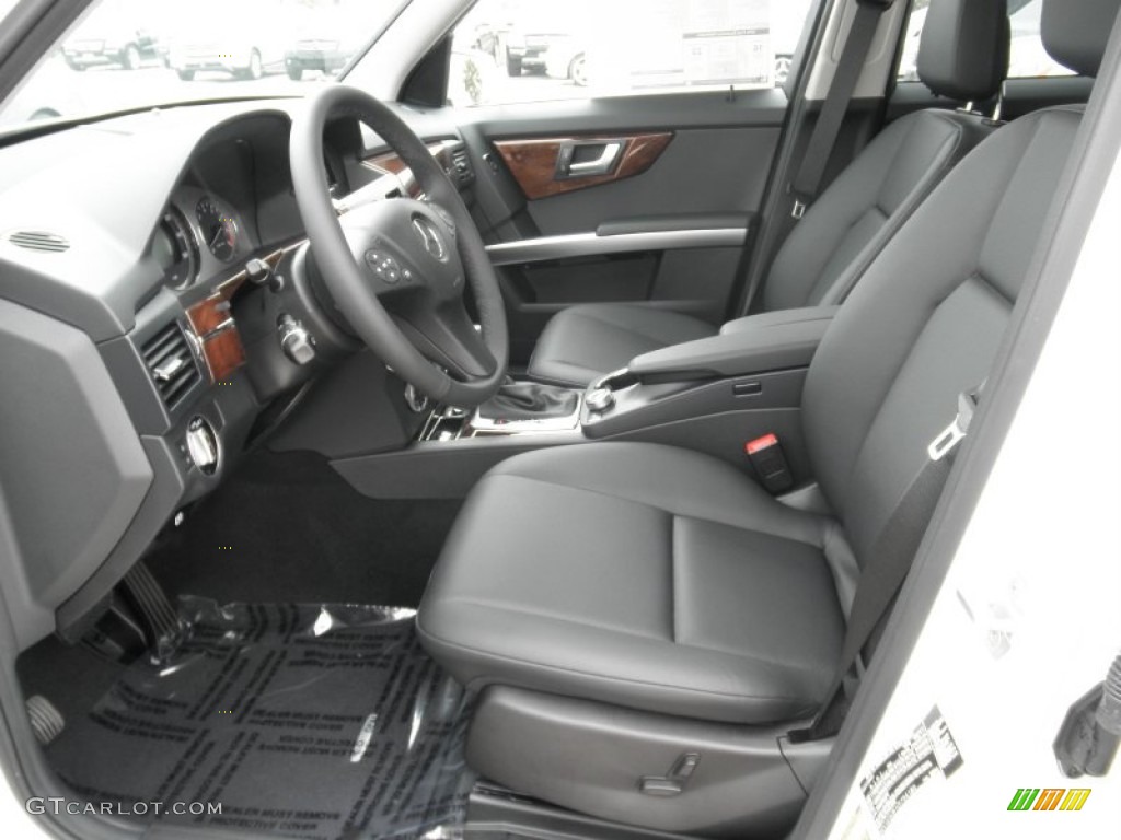 Black Interior 2012 Mercedes-Benz GLK 350 Photo #54690490