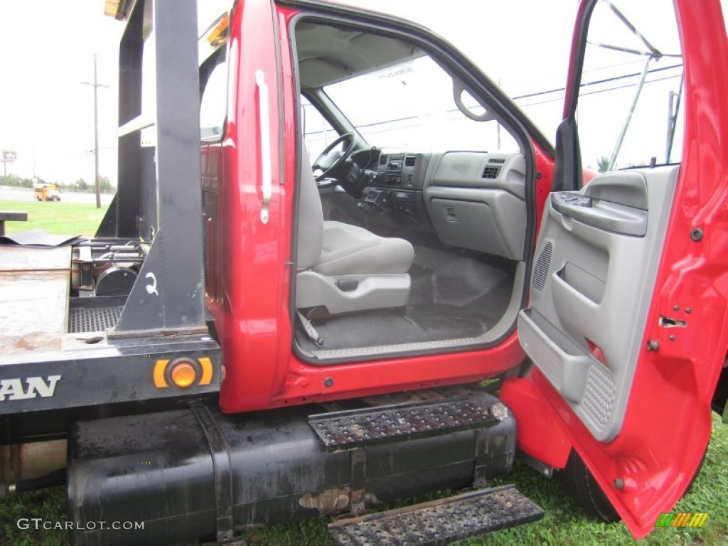 2007 F650 Super Duty XLT Regular Cab Pro Loader Truck - Red / Medium Dark Flint photo #26