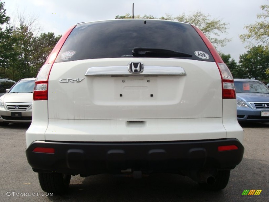 2008 CR-V EX 4WD - Taffeta White / Gray photo #9