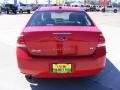 2008 Vermillion Red Ford Focus SE Sedan  photo #7