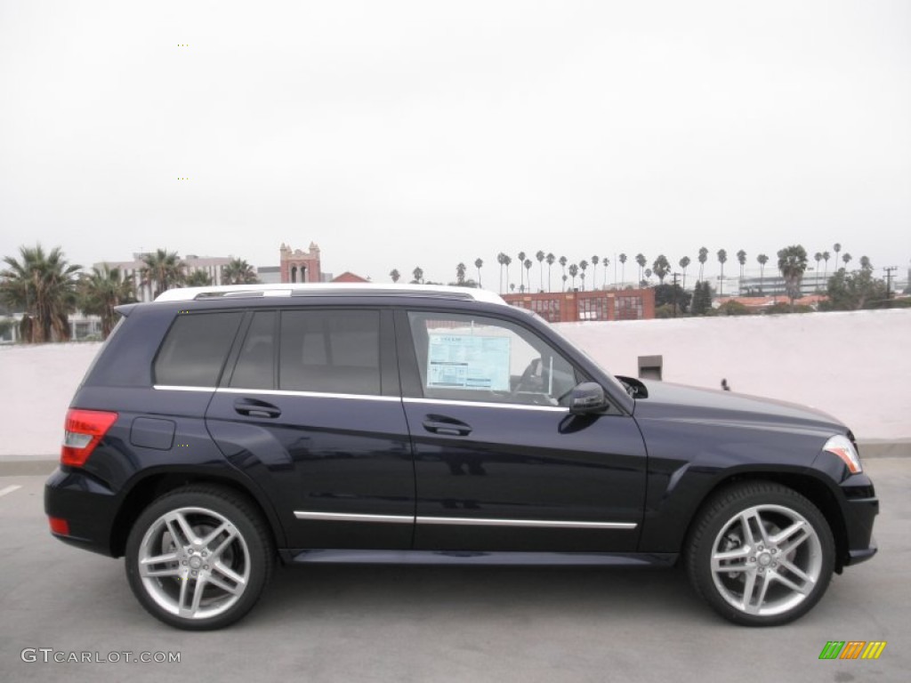 Lunar Blue Metallic 2012 Mercedes-Benz GLK 350 4Matic Exterior Photo #54691000