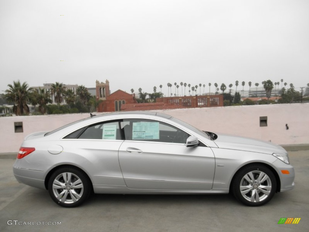 Iridium Silver Metallic 2012 Mercedes-Benz E 350 Coupe Exterior Photo #54691093