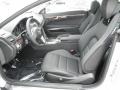  2012 E 350 Coupe Black Interior